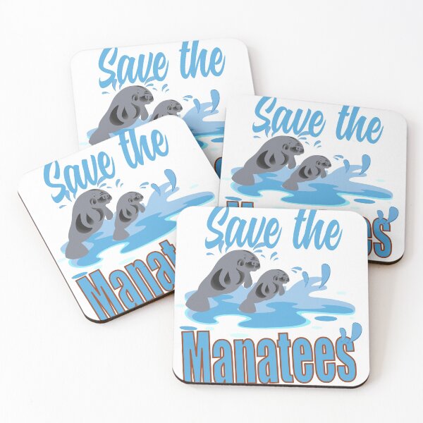 Item preview, Save the Manatees designed and sold by Camelstop.