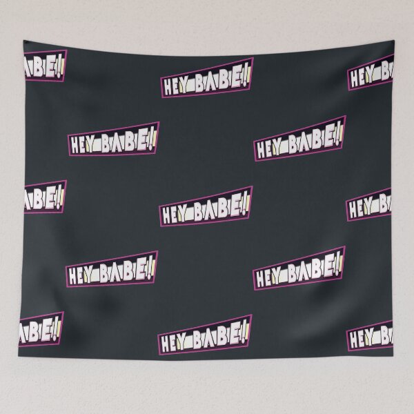 Item preview, Hey babe podcast logo designed and sold by AustonNevin.