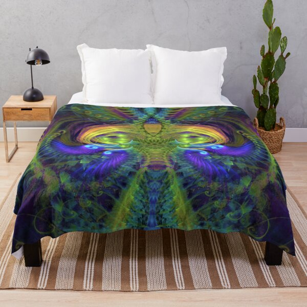 Item preview, rainbow psychedelic rorschach design designed and sold by BelAnnGrey.