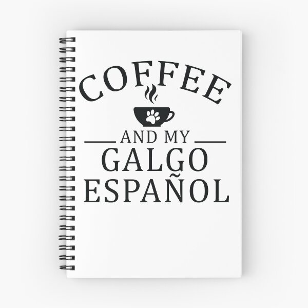 Item preview, Galgo Espanol Dog And Coffee designed and sold by woodesigner.