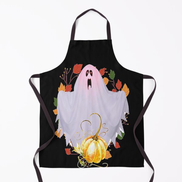 Item preview, Ghost and Pumpkin Design Spooky Halloween kawaii fun design,  Vintage Halloween, Kawaii Carved Pumpkin Vibes,Witches Brew And All Things Halloween designed and sold by Adri Barnard.