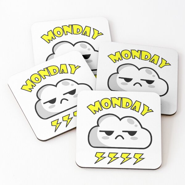 Item preview, Bad Monday Cloudy Kawaii designed and sold by DAFIN.