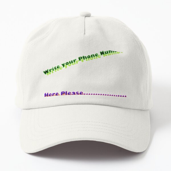 Number Dad Hat