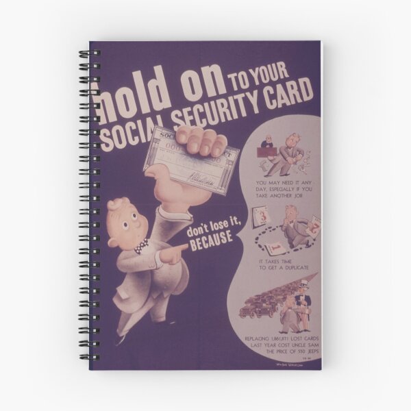 Item preview, Social Security Card Advertisement Goverment Poster designed and sold by KimCheetham.