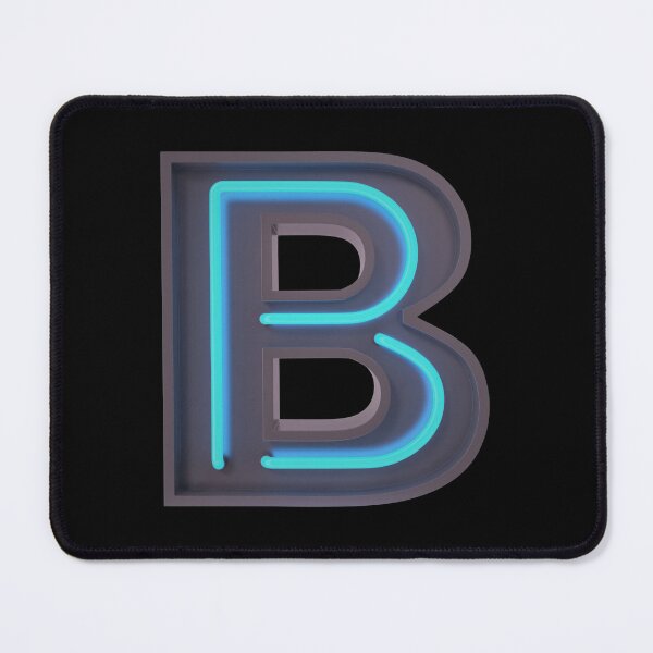 Item preview, Blue Neon Sign Letter B, Led Sign designed and sold by Ruby Jackson.
