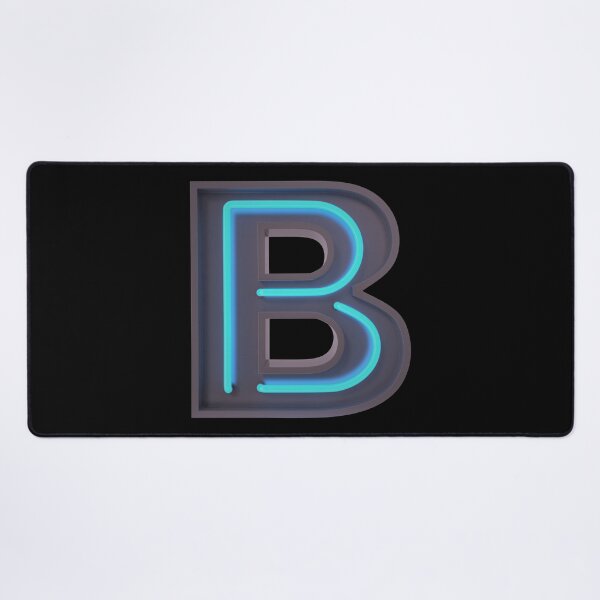 Item preview, Blue Neon Sign Letter B, Led Sign designed and sold by Ruby Jackson.