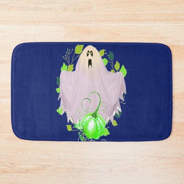 Item preview, Ghost and Pumpkin Design Spooky Halloween kawaii fun design, nr 2, Vintage Halloween, Kawaii Carved Pumpkin Vibes,Witches Brew And All Things Halloween designed and sold by Adri Barnard.