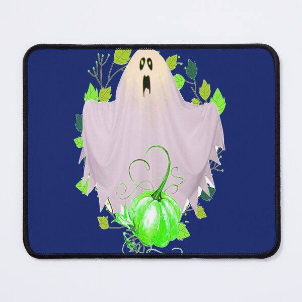 Item preview, Ghost and Pumpkin Design Spooky Halloween kawaii fun design, nr 2, Vintage Halloween, Kawaii Carved Pumpkin Vibes,Witches Brew And All Things Halloween designed and sold by Adri Barnard.