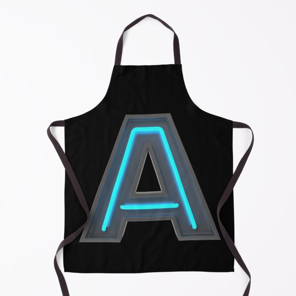 Item preview, Blue Neon Sign Letter A designed and sold by Ruby Jackson.
