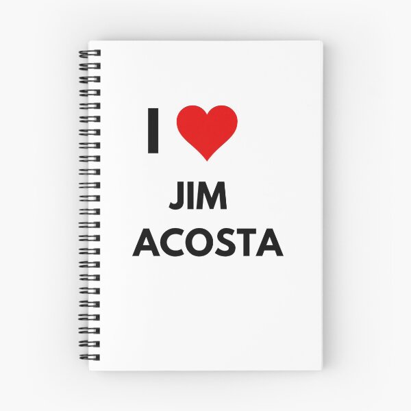 Item preview, i LOVE JIM ACOSTA designed and sold by Giovanni's  Brown Quotes.