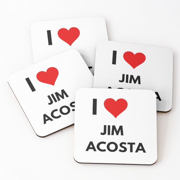 Item preview, i LOVE JIM ACOSTA designed and sold by Giovanni's  Brown Quotes.