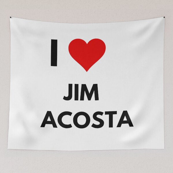 Item preview, i LOVE JIM ACOSTA designed and sold by Giovanni's  Brown Quotes.