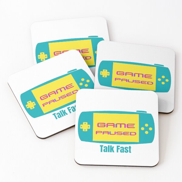 Item preview, Game Paused Talk Fast designed and sold by isurudinushaper.