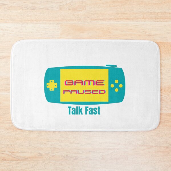 Item preview, Game Paused Talk Fast designed and sold by isurudinushaper.