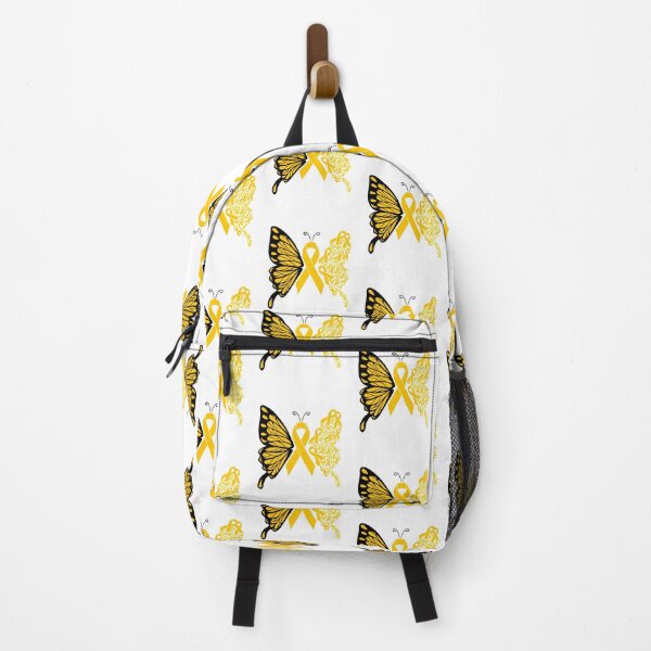 Item preview, Gold Childhood Cancer Awareness Butterfly, Cancer Ribbon Butterfly designed and sold by manzee.