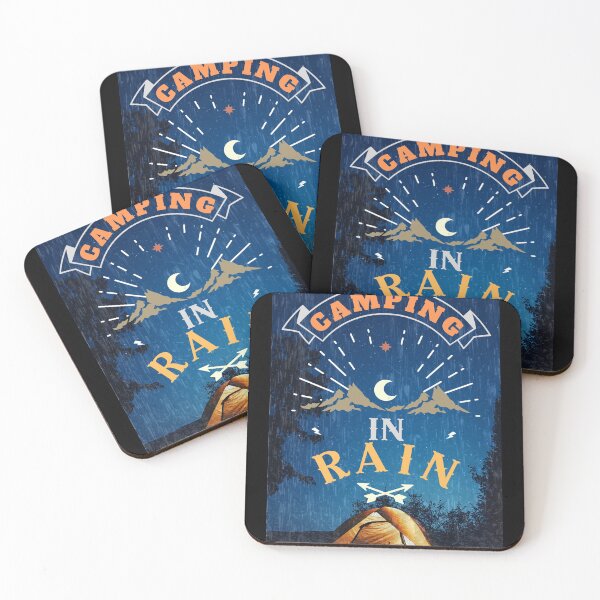 Item preview, Camping In Rain designed and sold by Anupol.