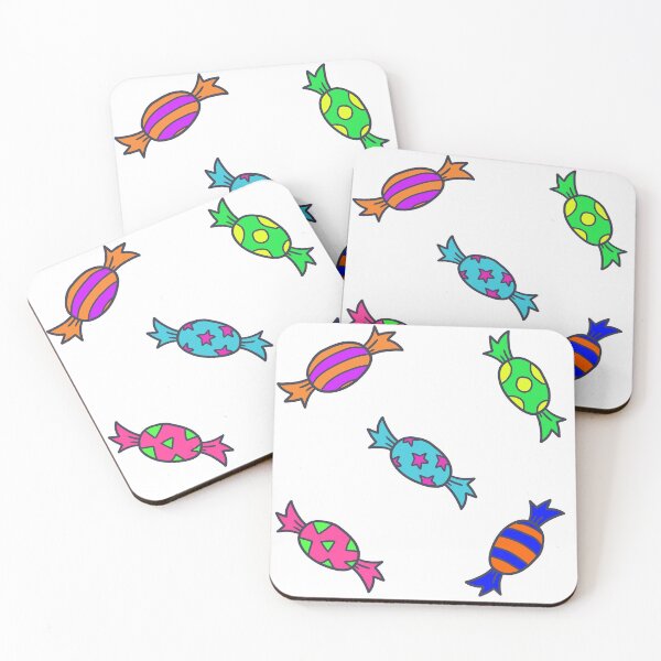 Item preview, cute halloween sour candy sticker pack designed and sold by moonbean-art.