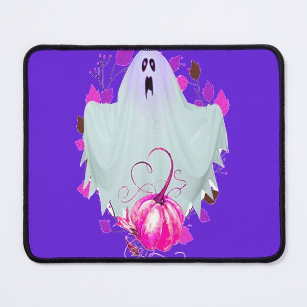 Item preview, Ghost and Pumpkin Design Spooky Halloween kawaii fun design, nr 4,  Vintage Halloween, Kawaii Carved Pumpkin Vibes,Witches Brew And All Things Halloween designed and sold by Adri Barnard.