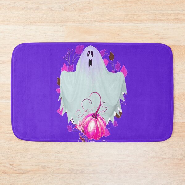 Item preview, Ghost and Pumpkin Design Spooky Halloween kawaii fun design, nr 4,  Vintage Halloween, Kawaii Carved Pumpkin Vibes,Witches Brew And All Things Halloween designed and sold by Adri Barnard.