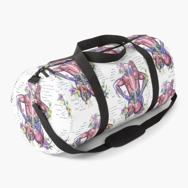 Item preview, Chronic Pain Labelled | Back Anatomy | Cosmic Floral Anatomy designed and sold by Karli Mogen.