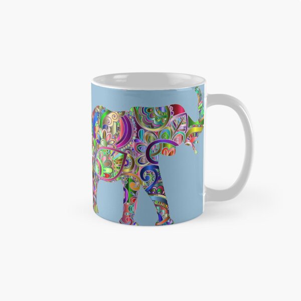 Item preview,  Paisley Green-Mandala Elephant-Psychedelic Colors designed and sold by DiensDesign.