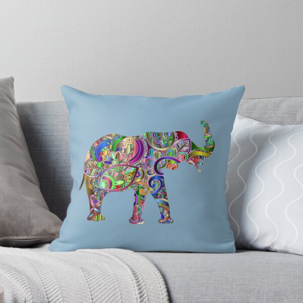 Item preview,  Paisley Green-Mandala Elephant-Psychedelic Colors designed and sold by DiensDesign.