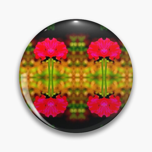 Item preview, Pink Geranium Pattern designed and sold by Geoff Treagus.
