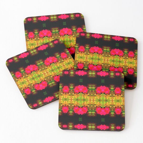 Item preview, Pink Geranium Pattern designed and sold by Geoff Treagus.