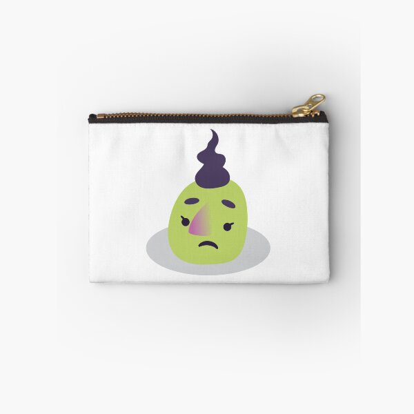 Item preview, Little green unhappy mochi pudding designed and sold by jazzydevil.