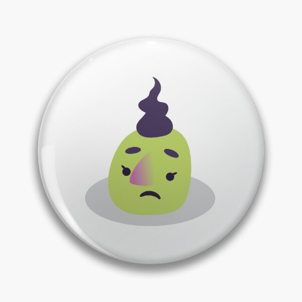 Item preview, Little green unhappy mochi pudding designed and sold by jazzydevil.
