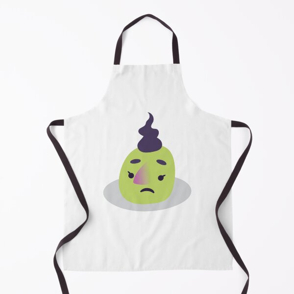 Item preview, Little green unhappy mochi pudding designed and sold by jazzydevil.