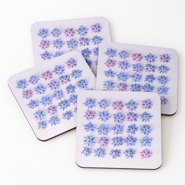 Item preview, Borage for courage designed and sold by Ida Norderhaug.