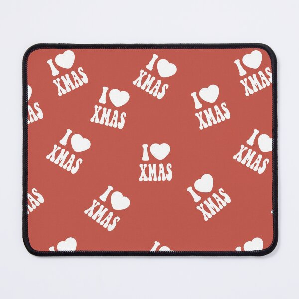 Item preview, I Love Xmas Red and White designed and sold by CoolYule.
