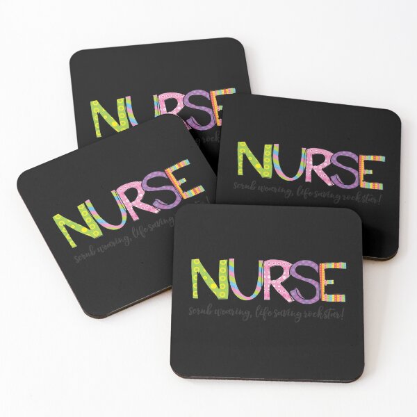 Item preview, Nurse Scrub Wearing, Life Saving Rockstar! designed and sold by IllustrT.