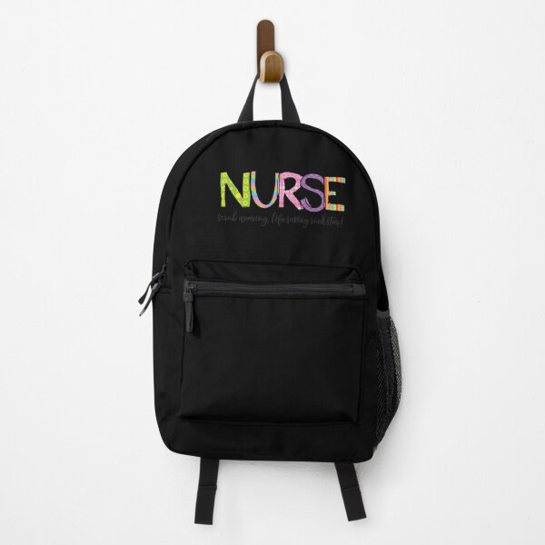 Item preview, Nurse Scrub Wearing, Life Saving Rockstar! designed and sold by IllustrT.