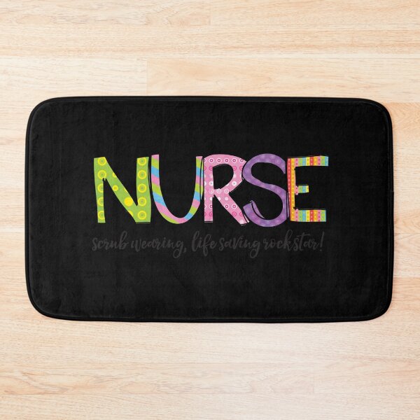 Item preview, Nurse Scrub Wearing, Life Saving Rockstar! designed and sold by IllustrT.