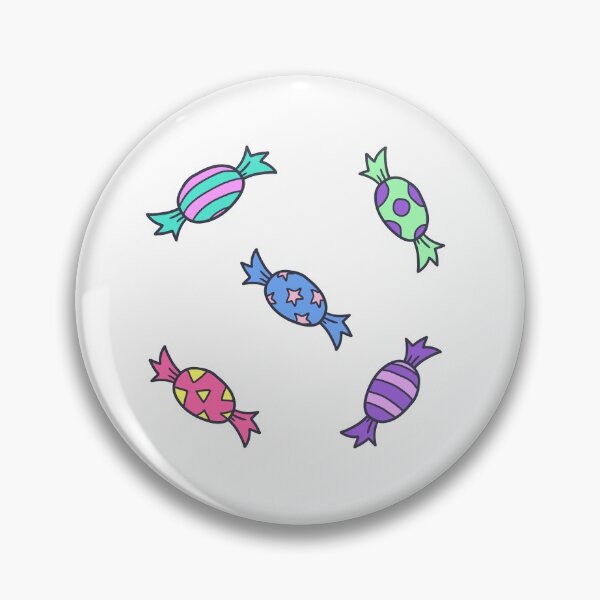 Item preview, cute pastel candy sticker pack designed and sold by moonbean-art.
