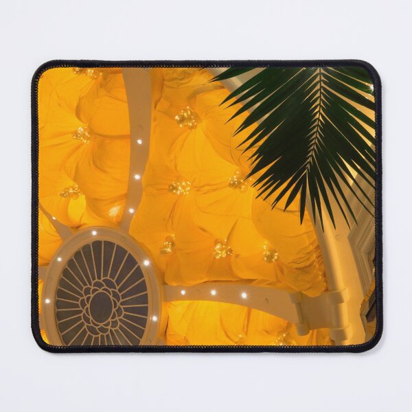 Item preview, Happy Yellow Silk Decor With Stars designed and sold by Georgia Mizuleva.