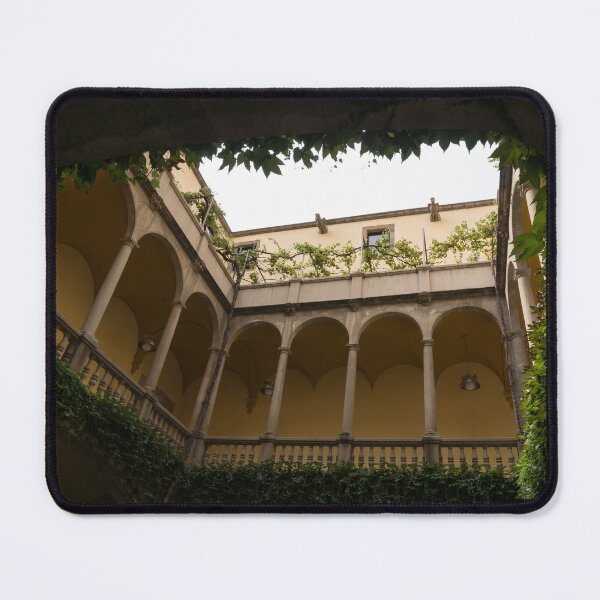 Item preview, Cozy Courtyard - Green Mediterranean Serenity and Peace designed and sold by Georgia Mizuleva.