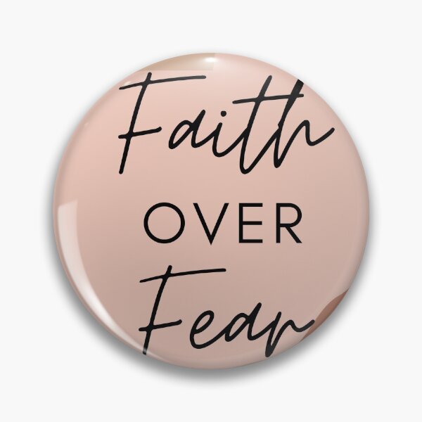 Item preview, Faith Over Fear Typography Aesthetic Quotes designed and sold by Trisha Banlasan.