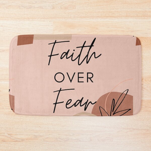 Item preview, Faith Over Fear Typography Aesthetic Quotes designed and sold by Trisha Banlasan.