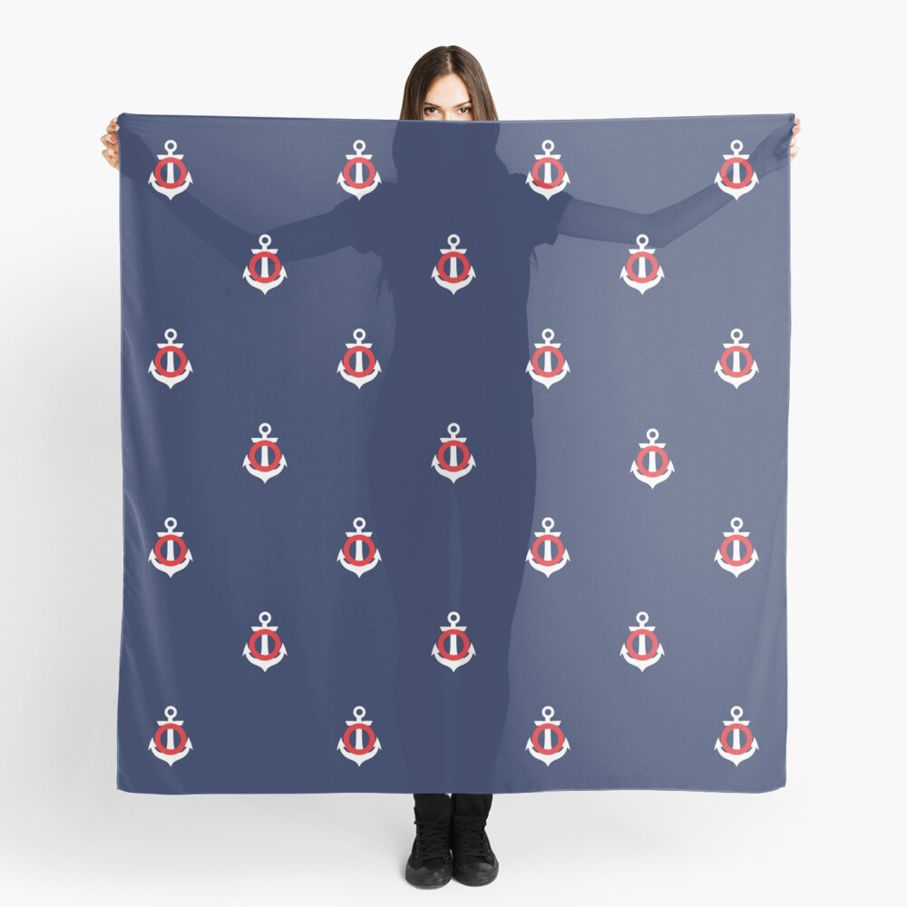 Nautical Theme Scarf