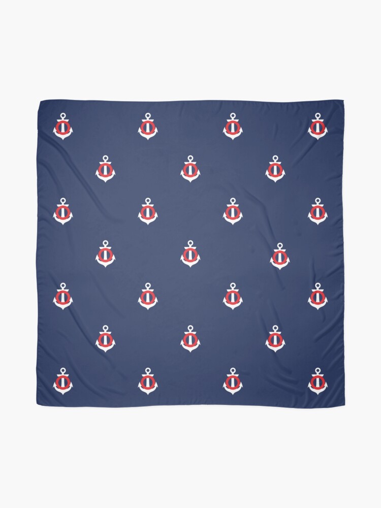 Alternate view of Nautical Theme Scarf
