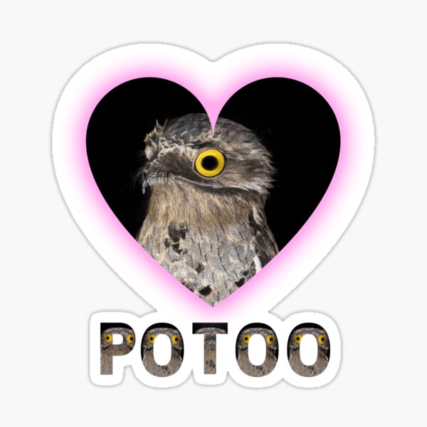 Item preview, Potoo Bird Master Of Camouflage-The Great Potoo Bird designed and sold by Red-ElYoubi.