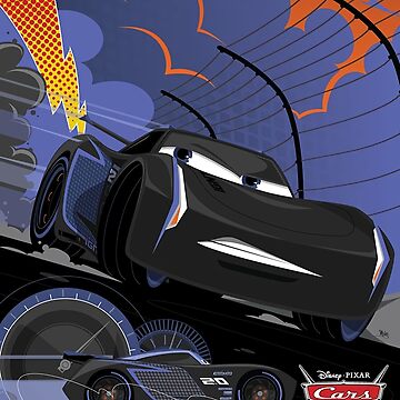 Cars 3 animation box office movie trend Art Print