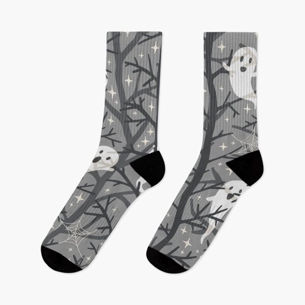 Item preview, little ghosts in the forest designed and sold by space-kitten.