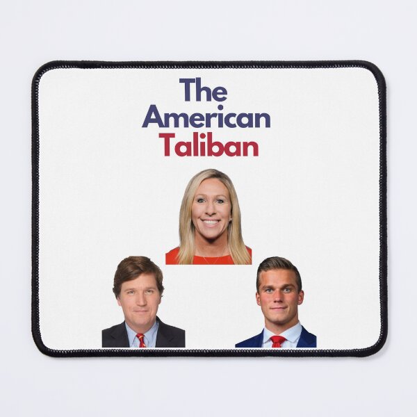 Item preview,  American Taliban” and “a combination of theocracy and thugocracy” jim Acosta designed and sold by Giovanni's  Brown Quotes.