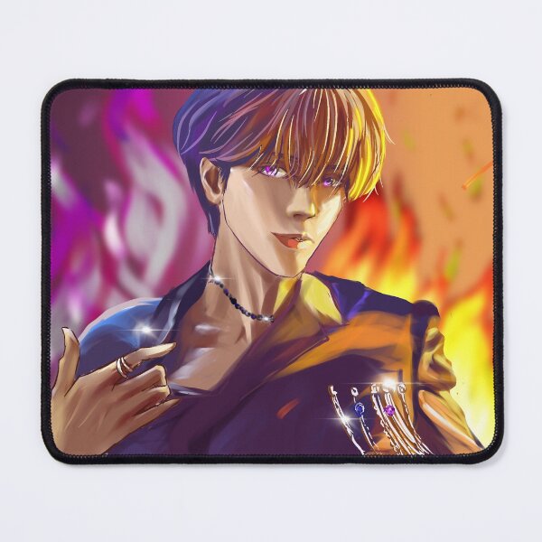 Item preview, Ateez Yeosang dejavu anime fantasy fanart stickers designed and sold by Krystal Li.