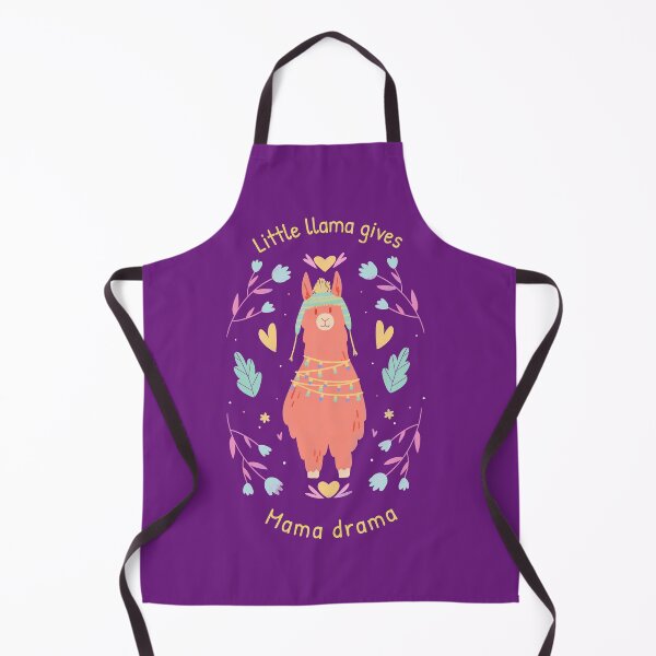 Item preview, Little llama gives Mama drama designed and sold by Kurdish T-shirt.