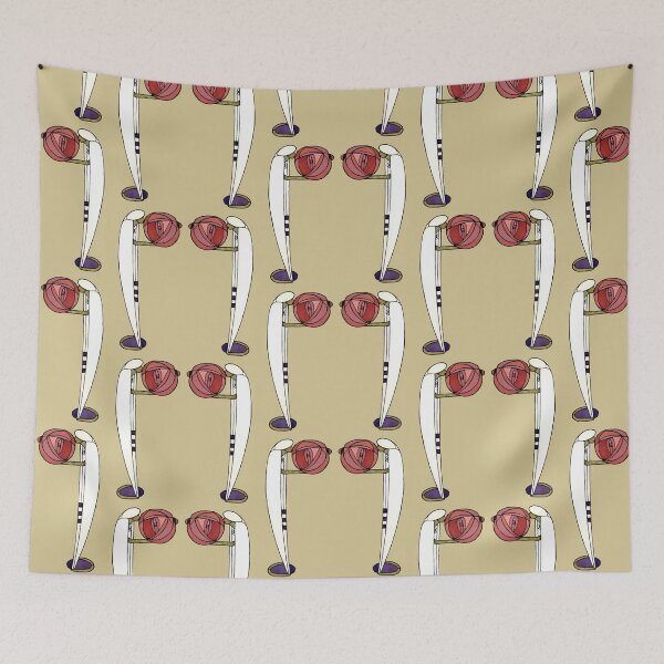 Item preview, Charles Rennie Mackintosh Roses 3. designed and sold by Alexandra Dahl.